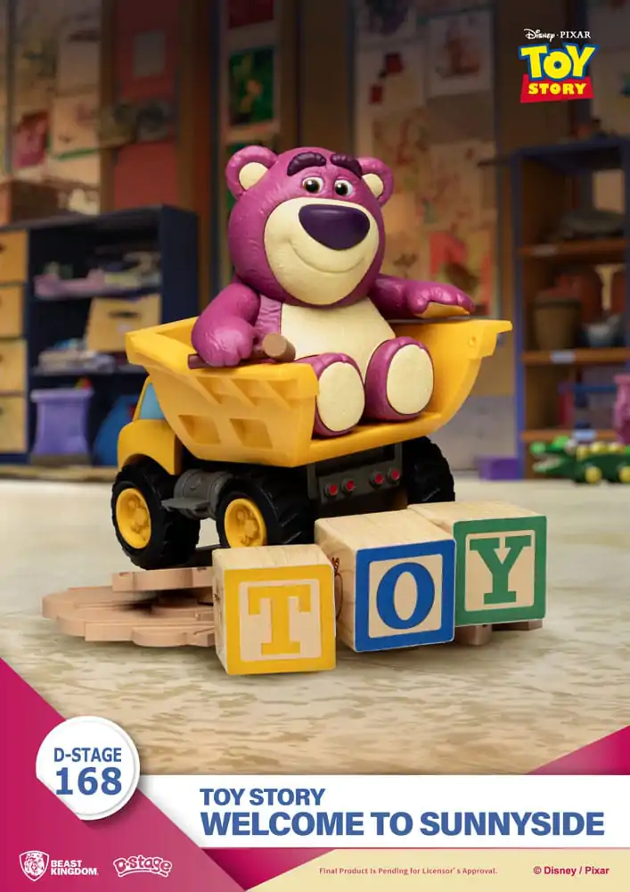 Toy Story D-Stage PVC Diorama Willkommen im Sunnyside 10 cm Produktfoto