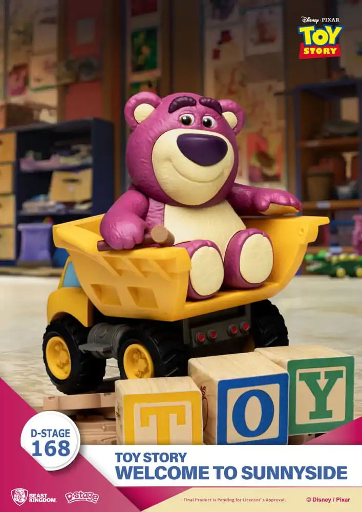 Toy Story D-Stage PVC Diorama Willkommen im Sunnyside 10 cm Produktfoto