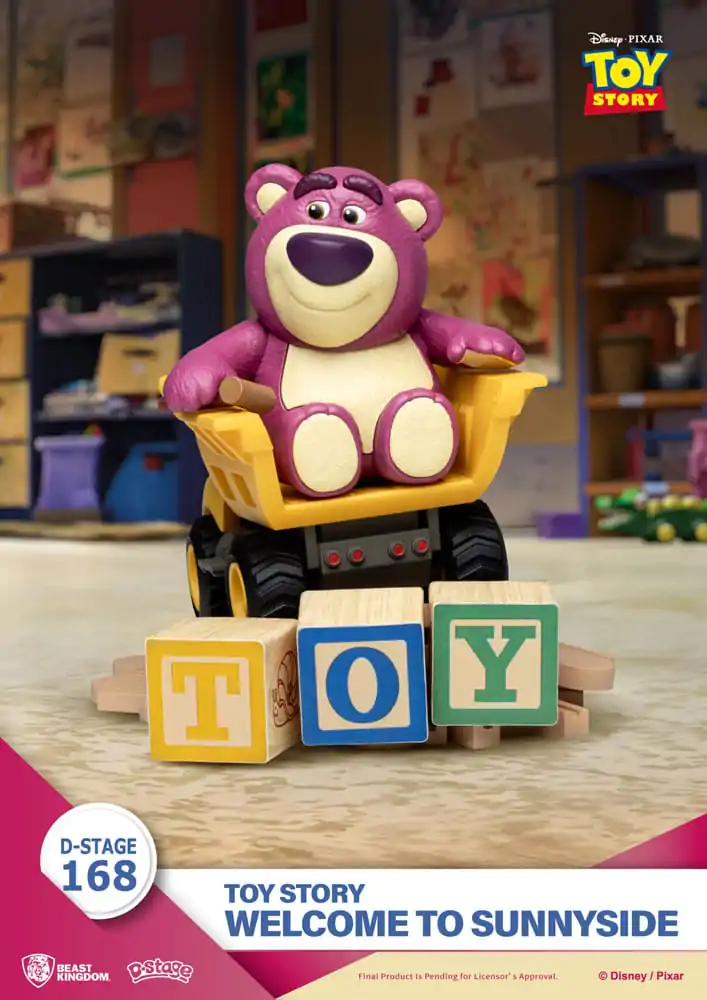 Toy Story D-Stage PVC Diorama Willkommen im Sunnyside 10 cm Produktfoto