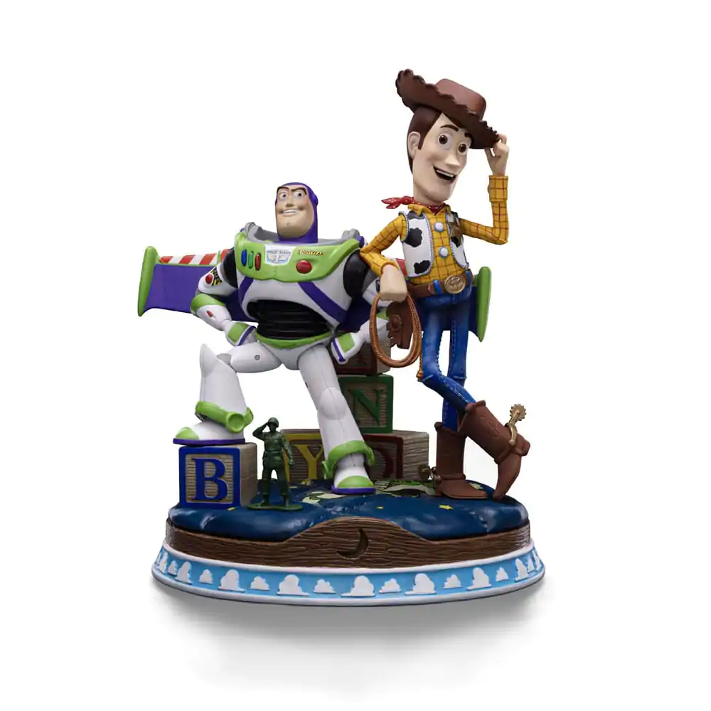 Toy Story Deluxe Art Scale Statue 1/10 Buzz & Woody 38 cm termékfotó