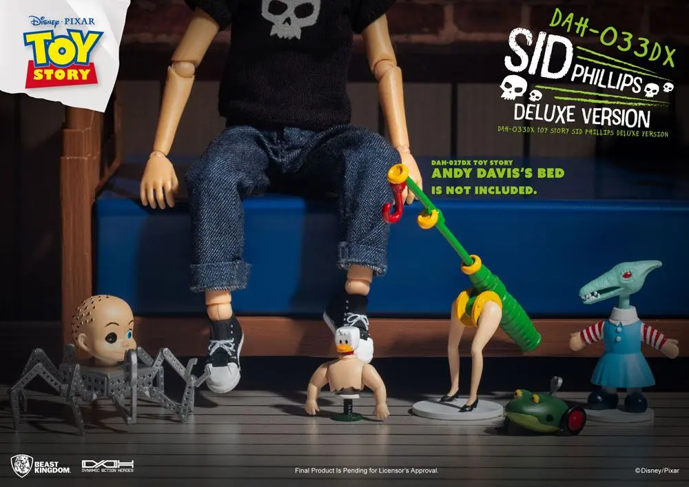 Toy Story Dynamic 8ction Heroes Actionfigur Sid Phillips Deluxe Version 14 cm Produktfoto