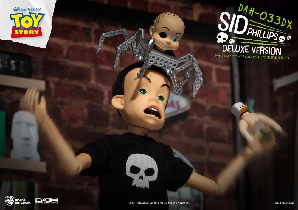 Toy Story Dynamic 8ction Heroes Actionfigur Sid Phillips Deluxe Version 14 cm Produktfoto