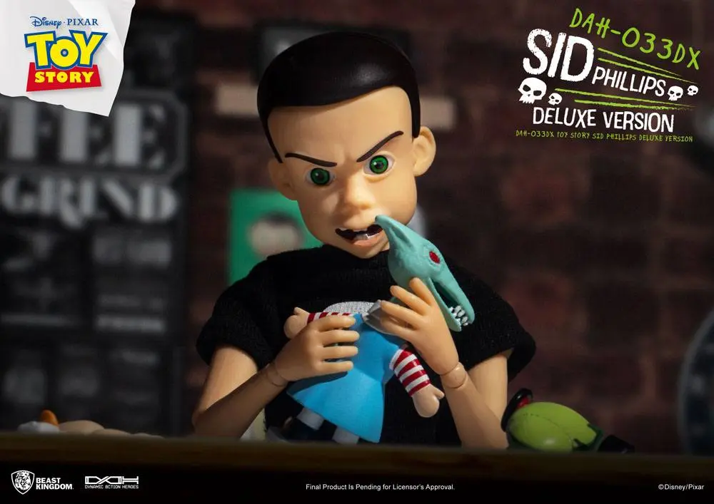 Toy Story Dynamic 8ction Heroes Actionfigur Sid Phillips Deluxe Version 14 cm Produktfoto