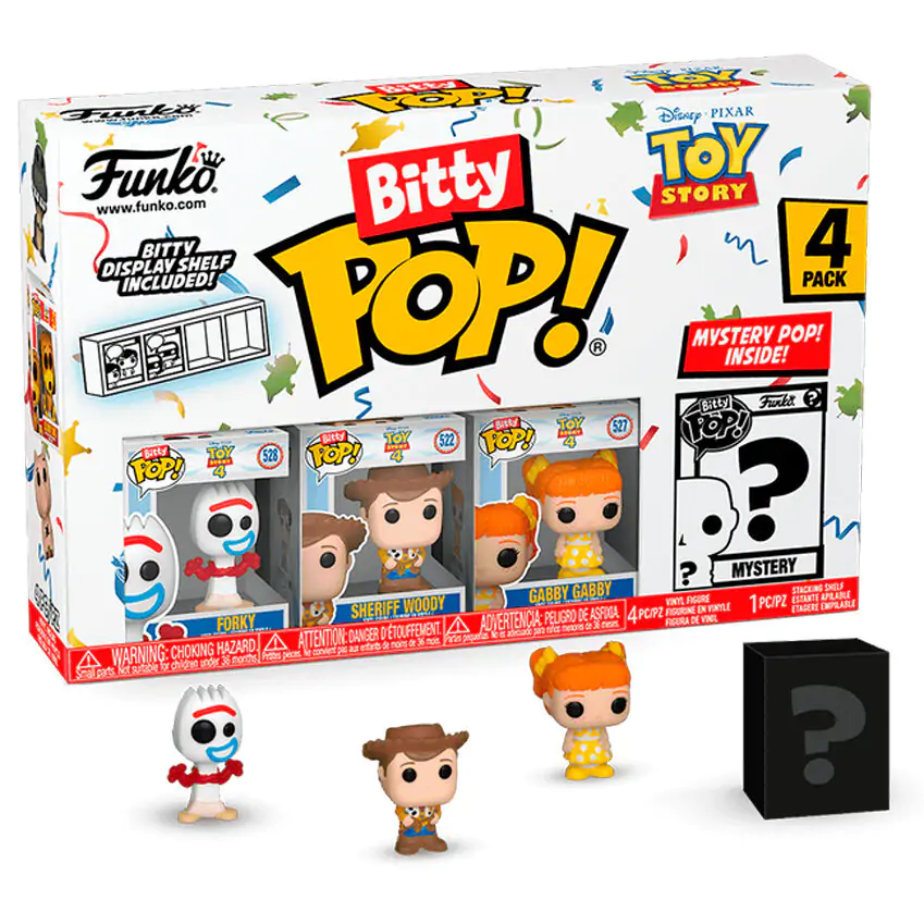 Toy Story Bitty POP! Vinyl Figuren 4er-Pack Forky termékfotó