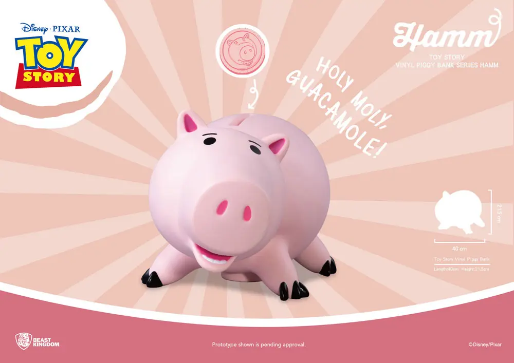 Toy Story Piggy Vinyl Spardose Hamm 40 cm Produktfoto