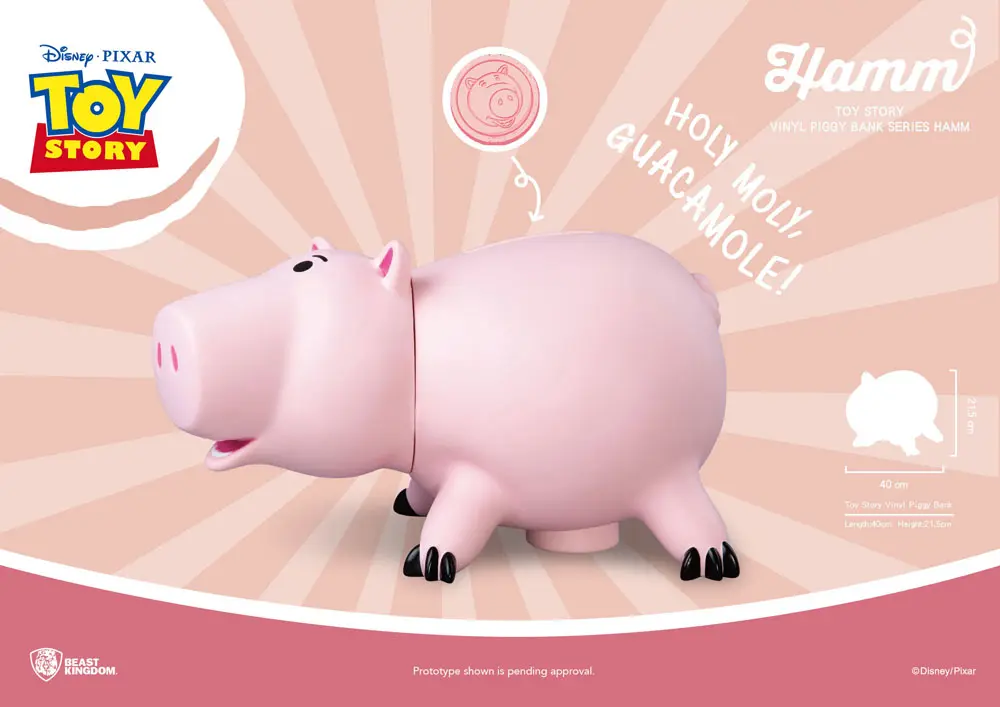 Toy Story Piggy Vinyl Spardose Hamm 40 cm Produktfoto