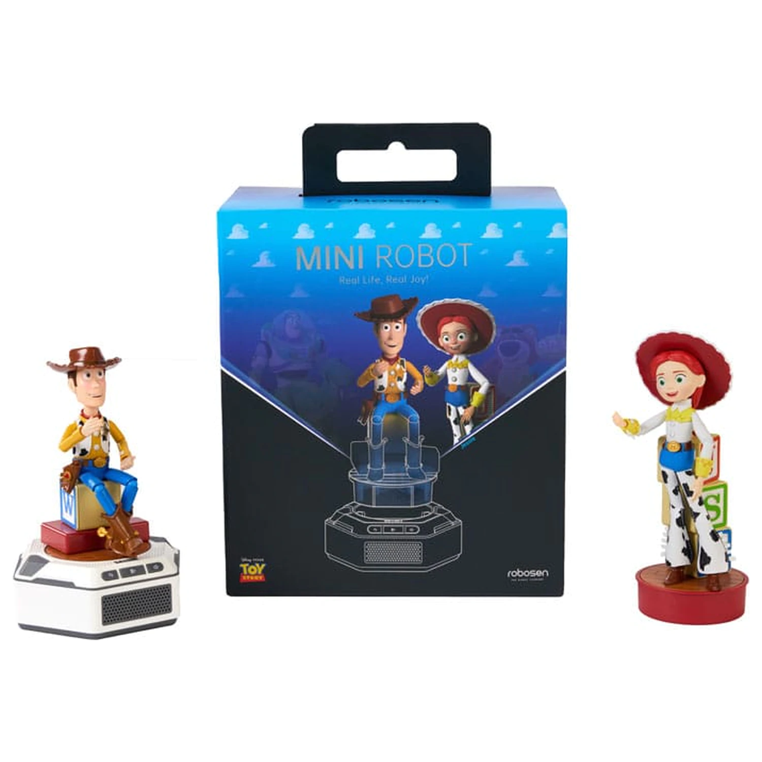 Toy Story Interaktive Mini Roboter 2er Pack Woody & Jessie *English version* Produktfoto