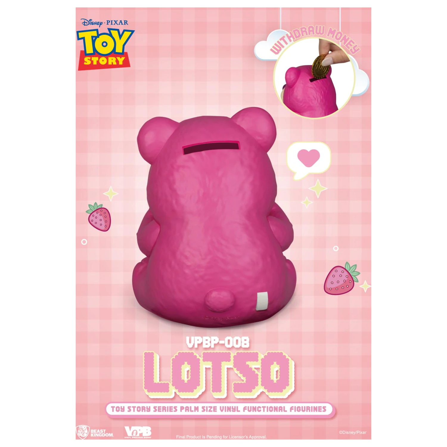 Toy Story Lotso Bank Vinyl Figur 11.6cm Produktfoto