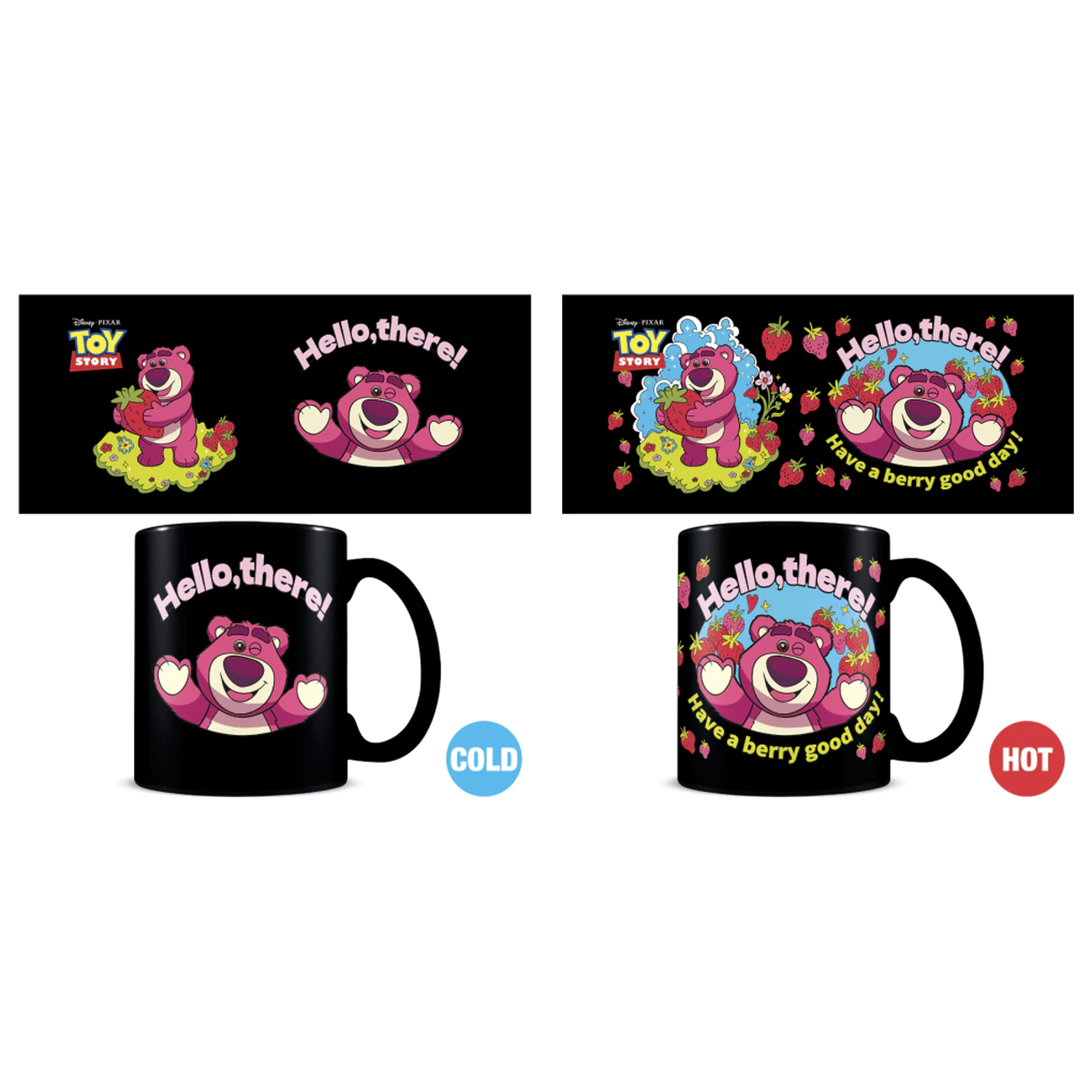 Toy Story Lotso Tasse Wärmewechsel Produktfoto