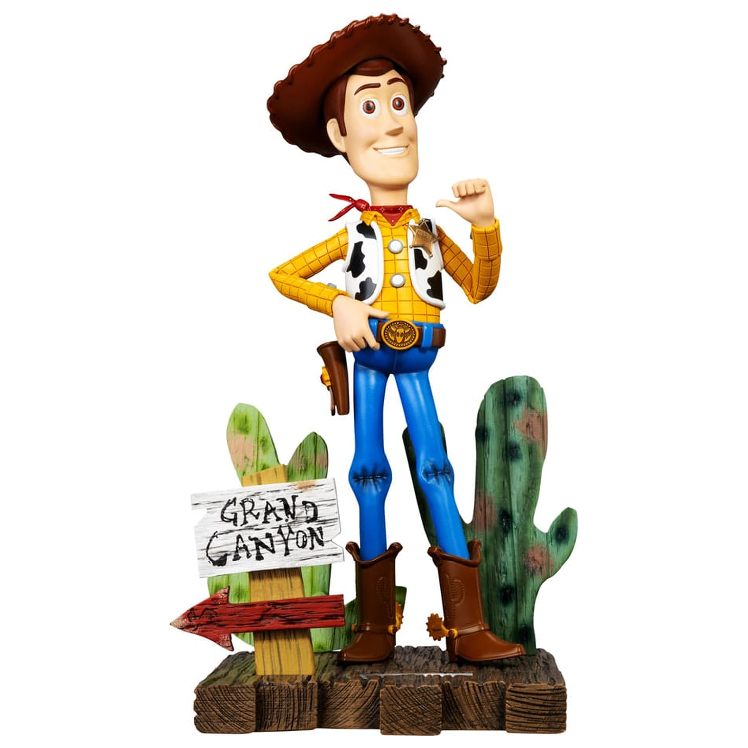 Toy Story Master Craft Statue Sheriff Woody 44 Zentimeter Produktfoto