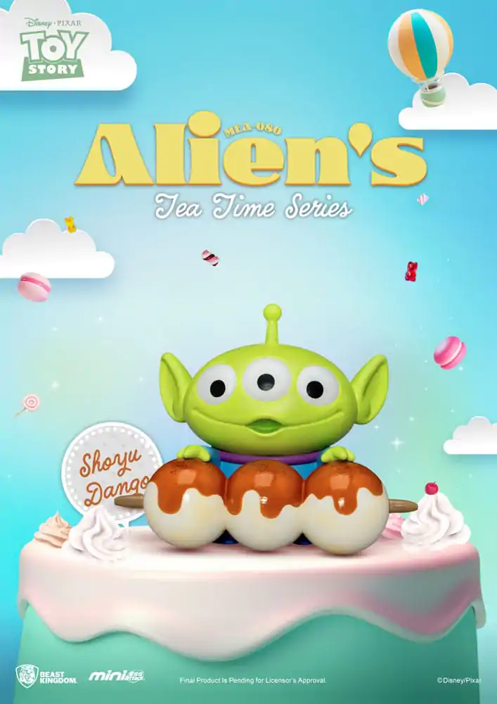 Toy Story Mini Egg Attack Figuren Alien's Tea Time Series Set 10 cm termékfotó