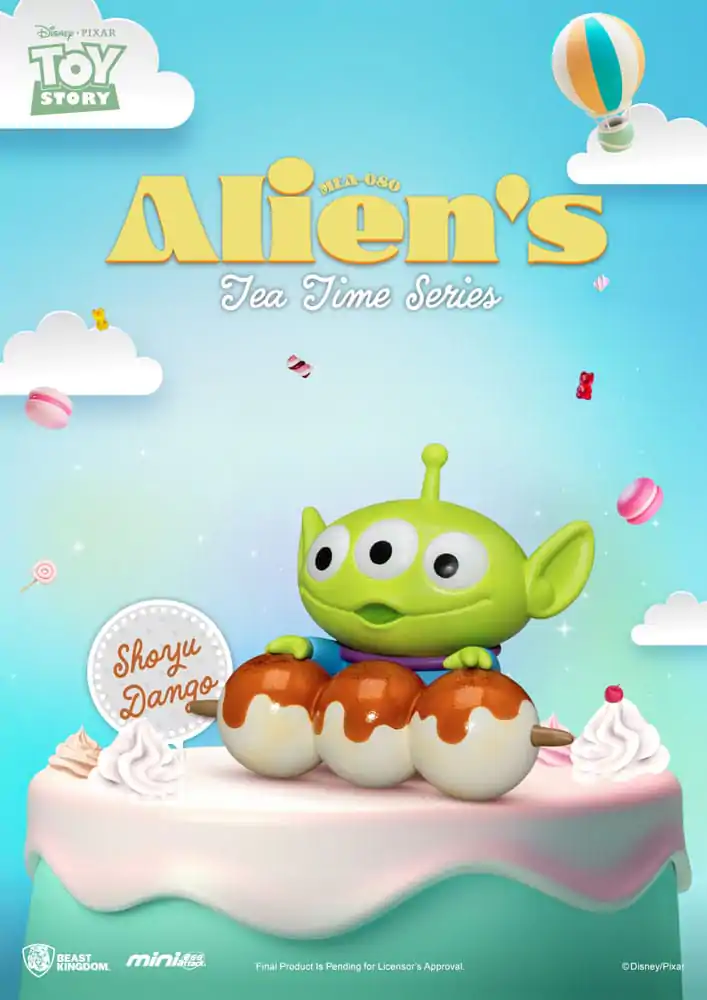 Toy Story Mini Egg Attack Figuren Alien's Tea Time Series Set 10 cm termékfotó