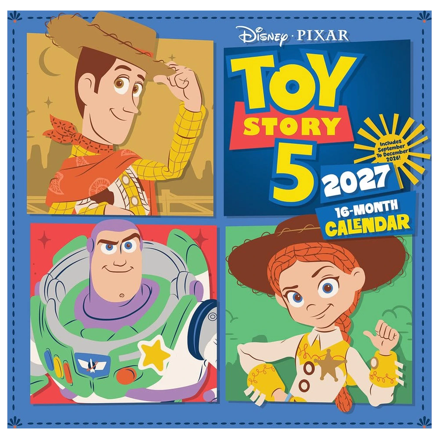 Toy Story Kalender 2027 30 x 30 cm Produktfoto