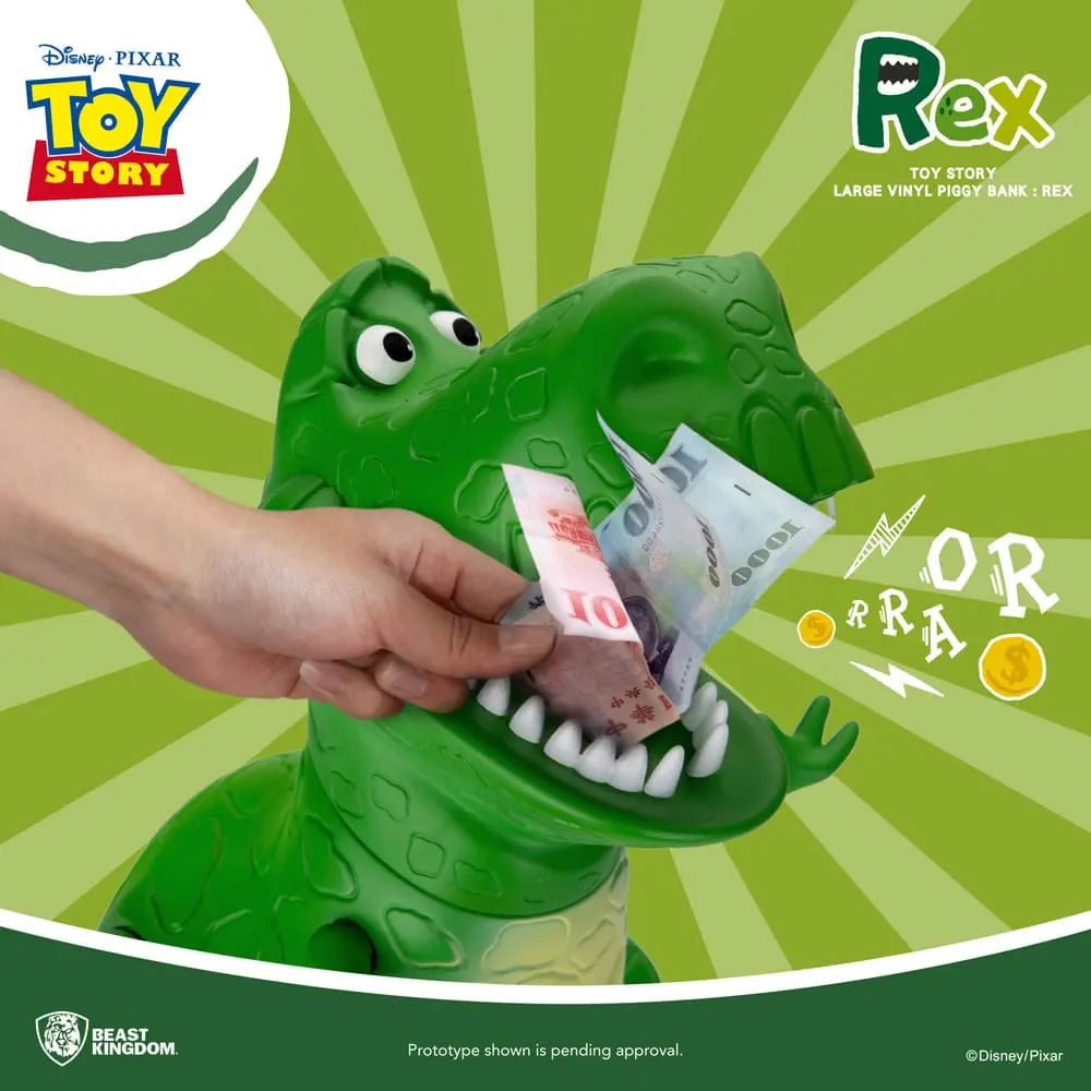 Toy Story Piggy Vinyl Spardose Rex 46 cm termékfotó