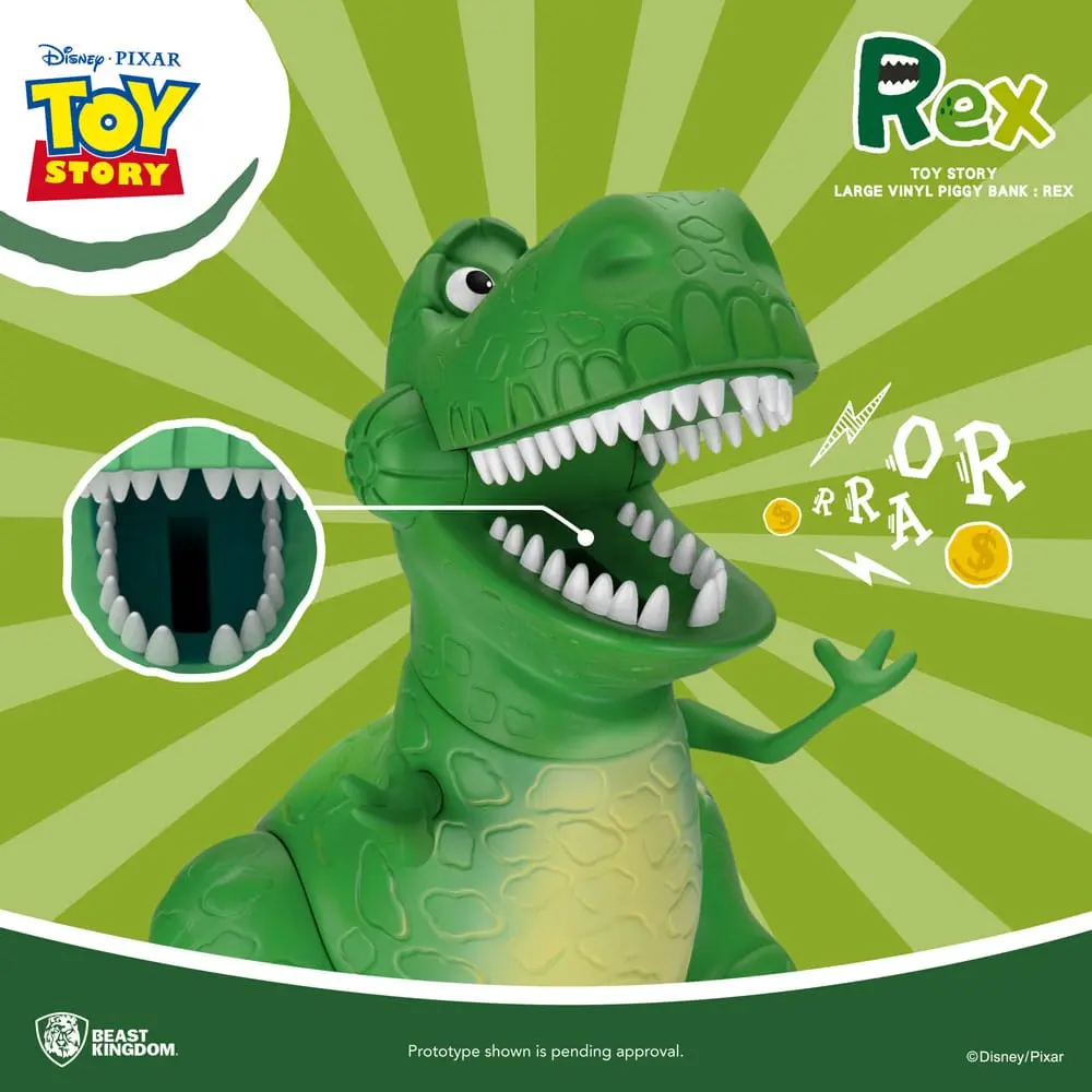 Toy Story Piggy Vinyl Spardose Rex 46 cm termékfotó