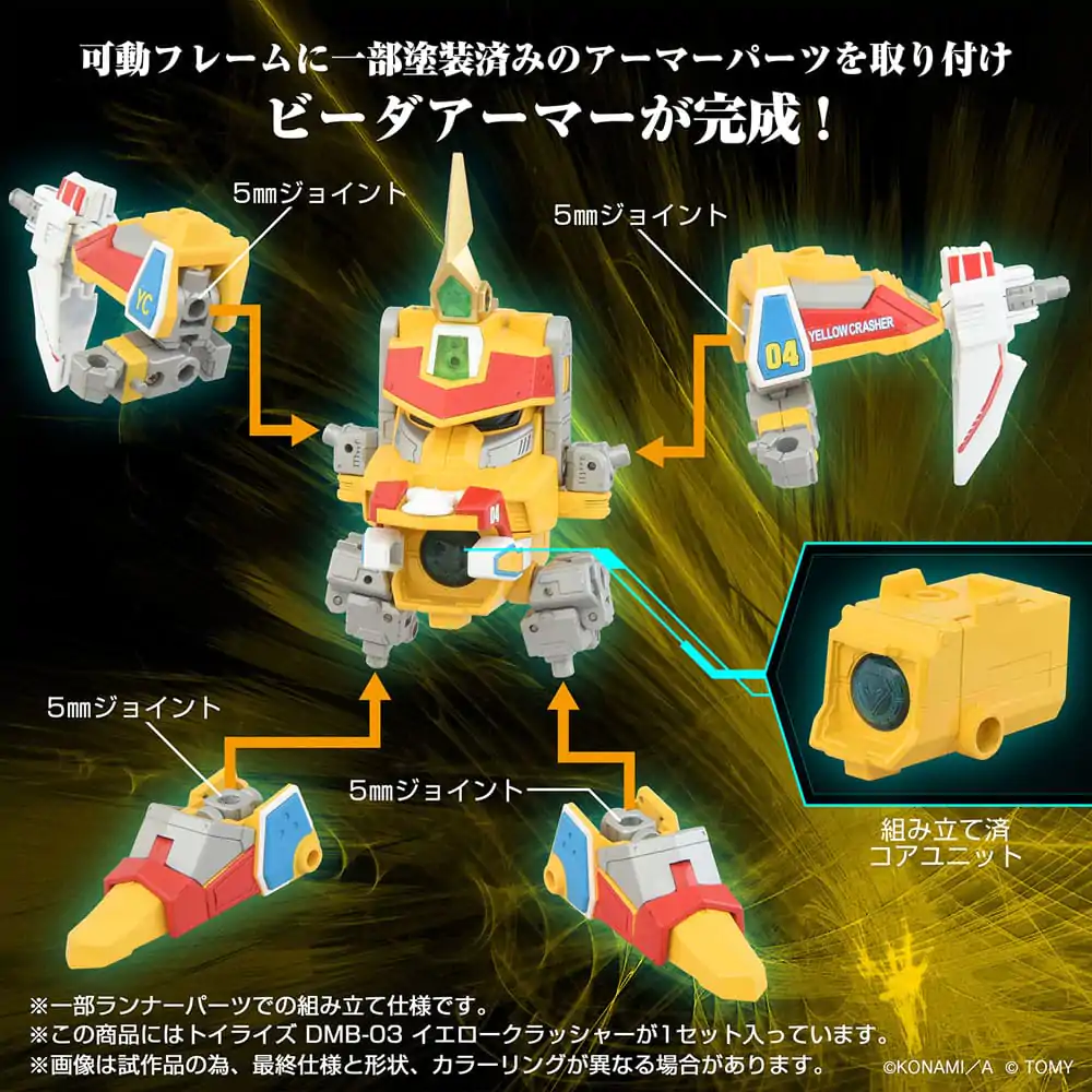 Toyrise Action Figur DMB-03 Yellow Crusher 11 cm Produktfoto