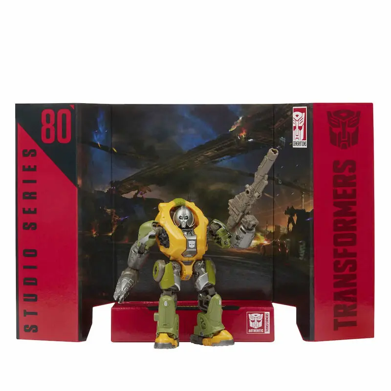 Transformers: Bumblebee Studio Series Deluxe Class Action Figur 2022 Brawn 11 cm Produktfoto