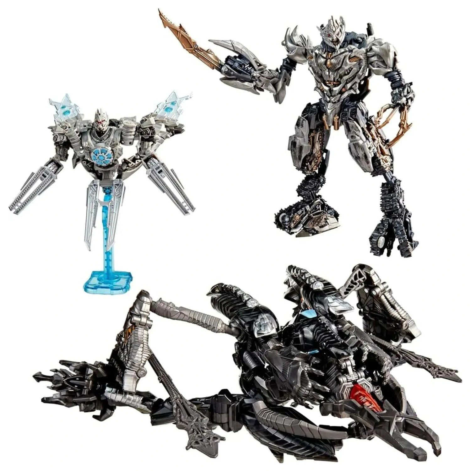 Transformers 2: The Fallen, Megatron & Soundwave 3er-Pack Figuren-Set Produktfoto