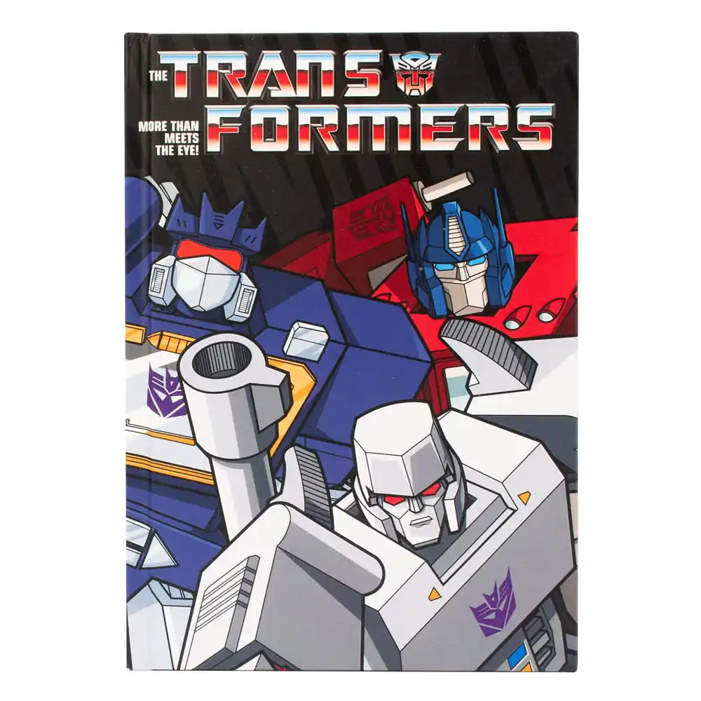 Transformers A5 Notizbuch Produktfoto