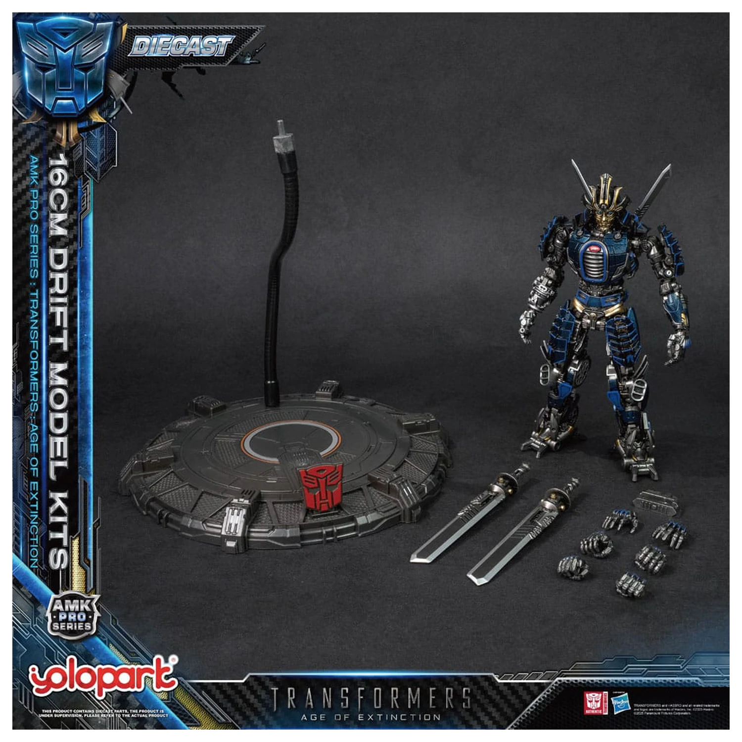 Transformers: Age of Extinction AMK Pro Series Modellbausatz Drift 16 cm Produktfoto