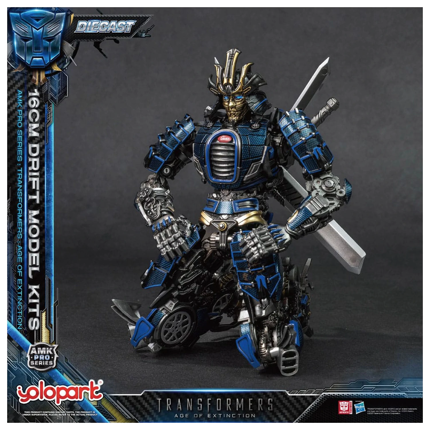 Transformers: Age of Extinction AMK Pro Series Modellbausatz Drift 16 cm Produktfoto