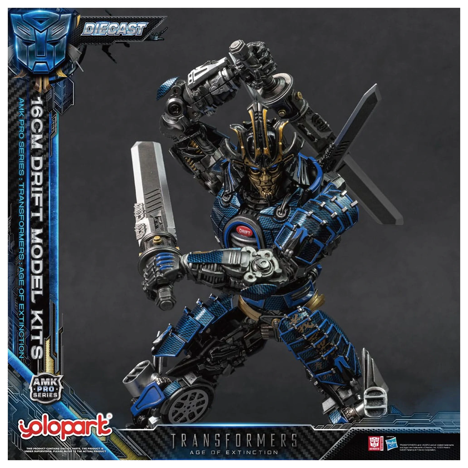 Transformers: Age of Extinction AMK Pro Series Modellbausatz Drift 16 cm Produktfoto