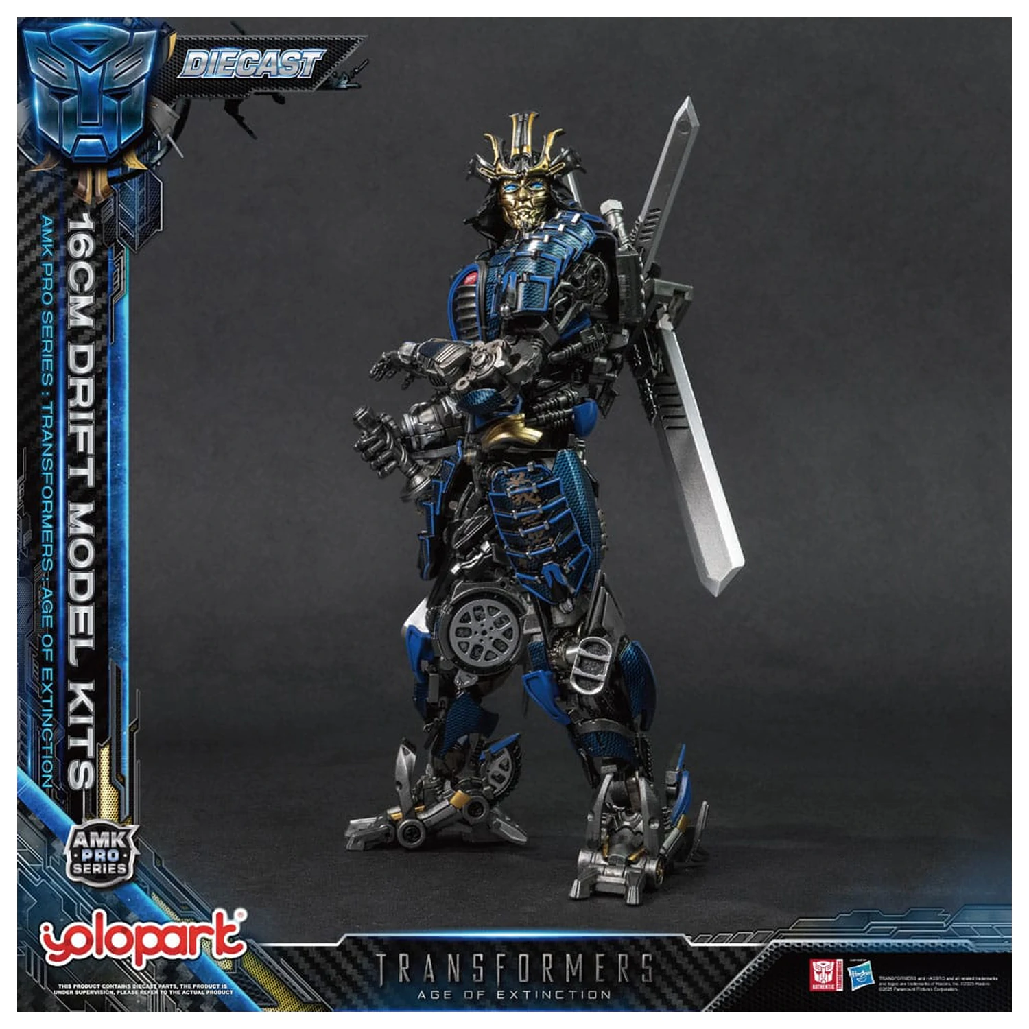 Transformers: Age of Extinction AMK Pro Series Modellbausatz Drift 16 cm Produktfoto