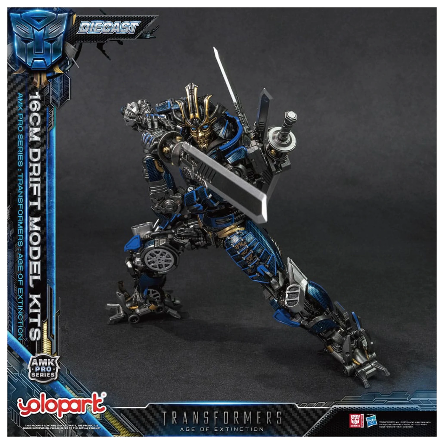 Transformers: Age of Extinction AMK Pro Series Modellbausatz Drift 16 cm Produktfoto