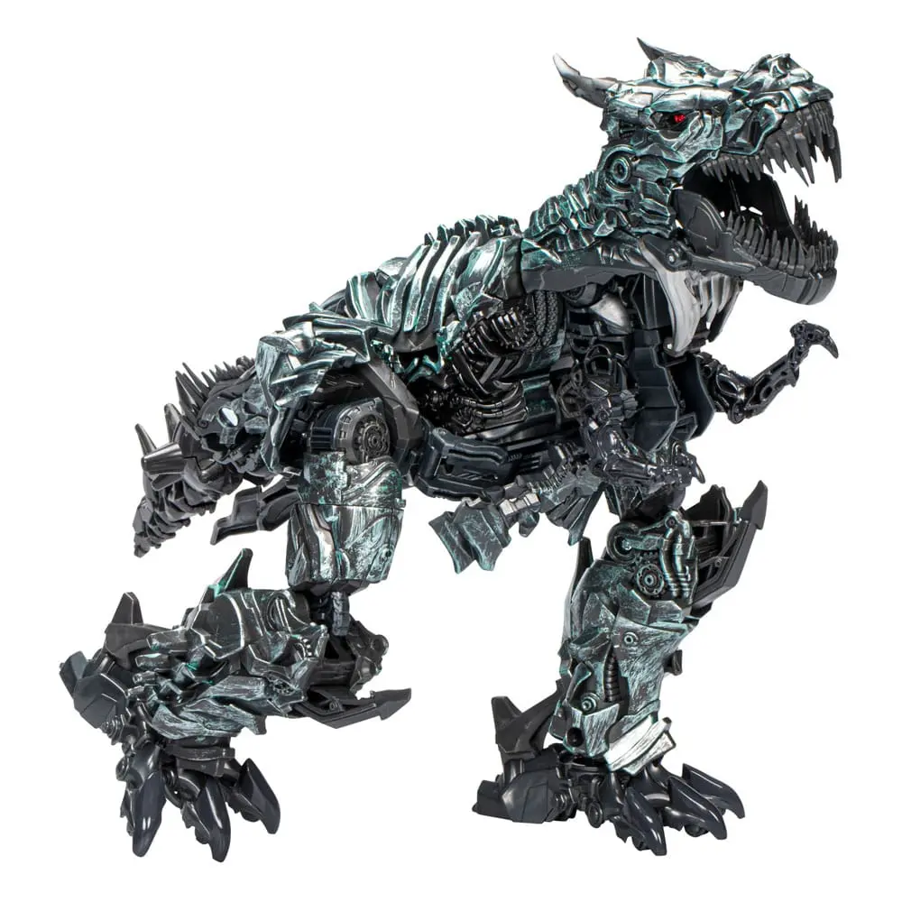 Transformers: Ära des Untergangs Buzzworthy Bumblebee Leader Class Actionfigur 07BB Grimlock 22 cm Produktfoto
