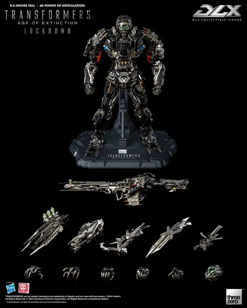 Transformers: Age of Extinction DLX Actionfigur 1/6 Lockdown 24 cm termékfotó