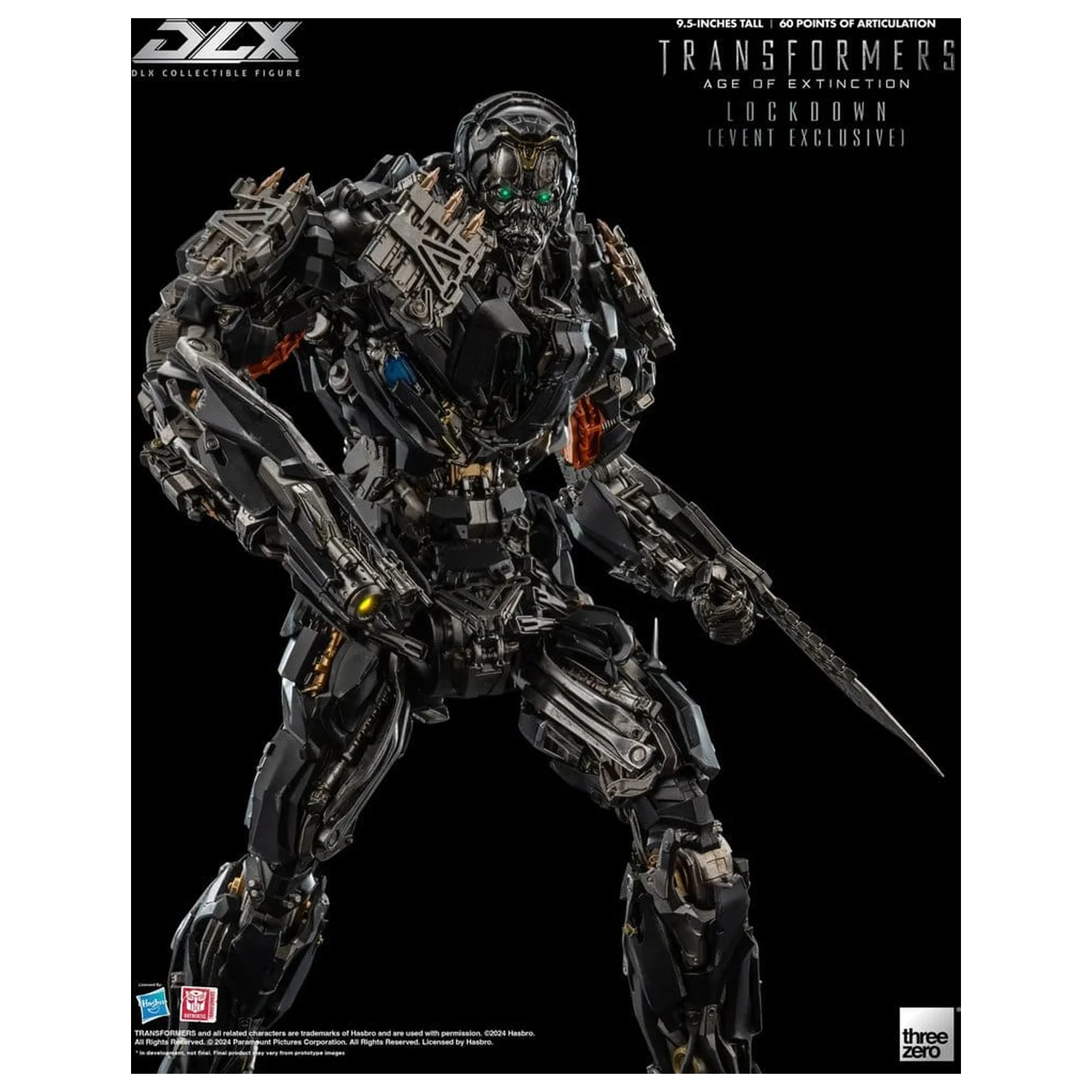 Transformers: Age of Extinction DLX Actionfigur 1/6 Lockdown 24 cm Produktfoto