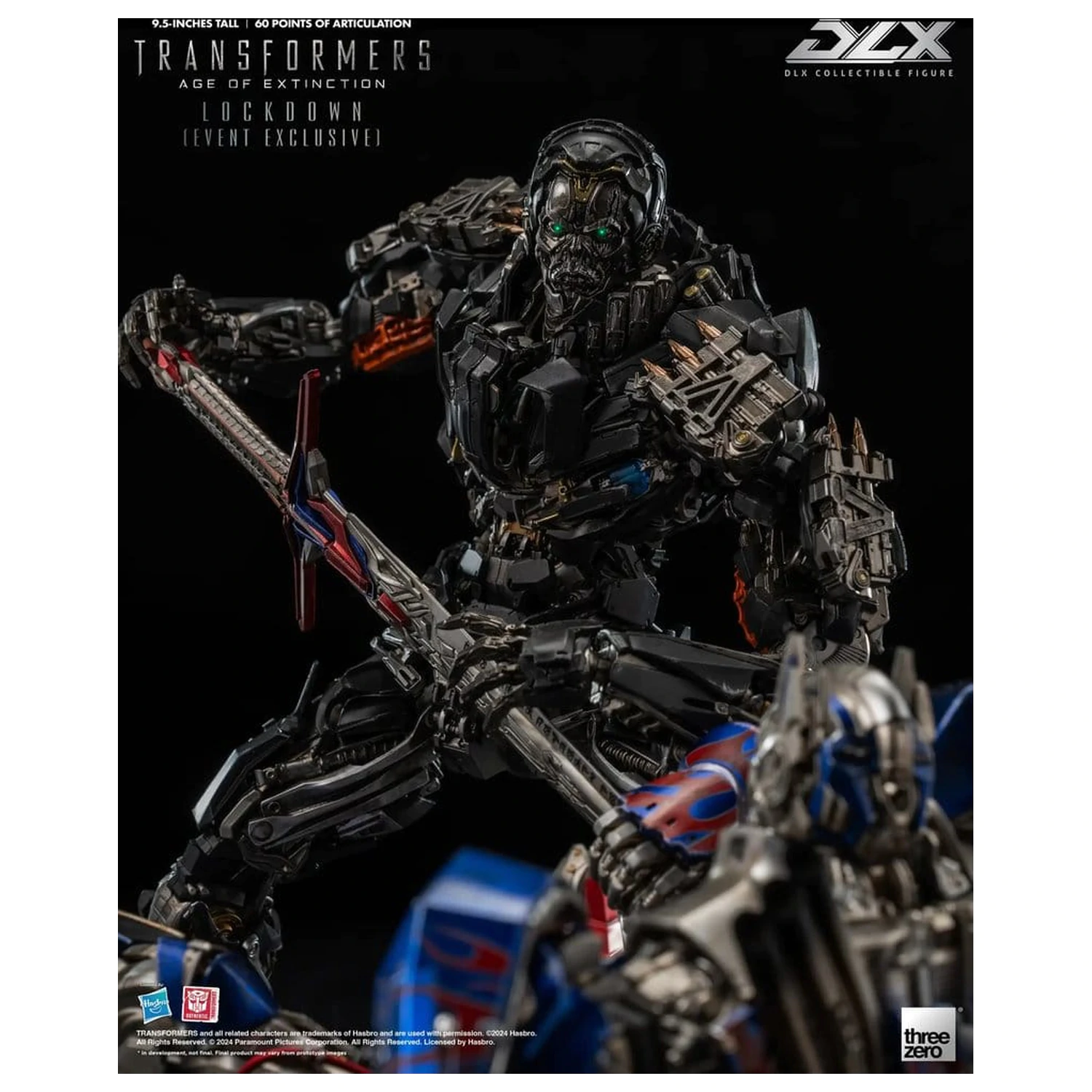 Transformers: Age of Extinction DLX Actionfigur 1/6 Lockdown 24 cm Produktfoto