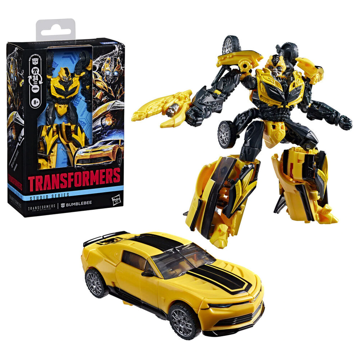 Transformers Age Of Extinction - Transformers Studio Series Bumblebee Figur 12.5cm Produktfoto