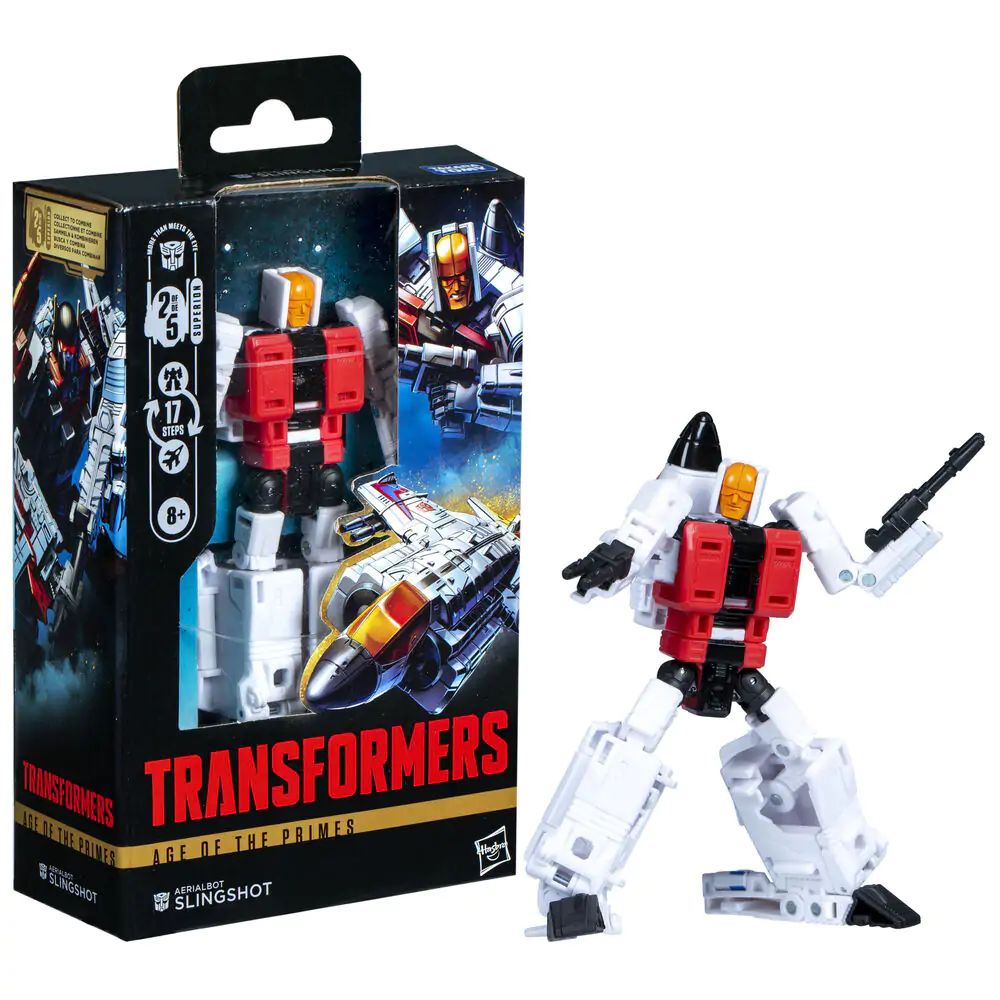 Transformers Age of the Primes Aerialbot Slingshot Figur 14cm Produktfoto