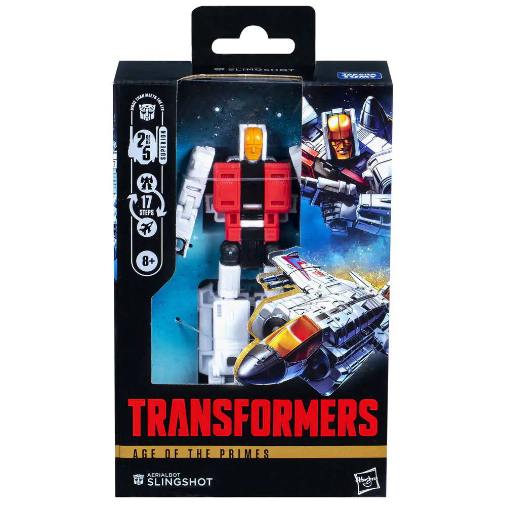 Transformers Age of the Primes Aerialbot Slingshot Figur 14cm Produktfoto