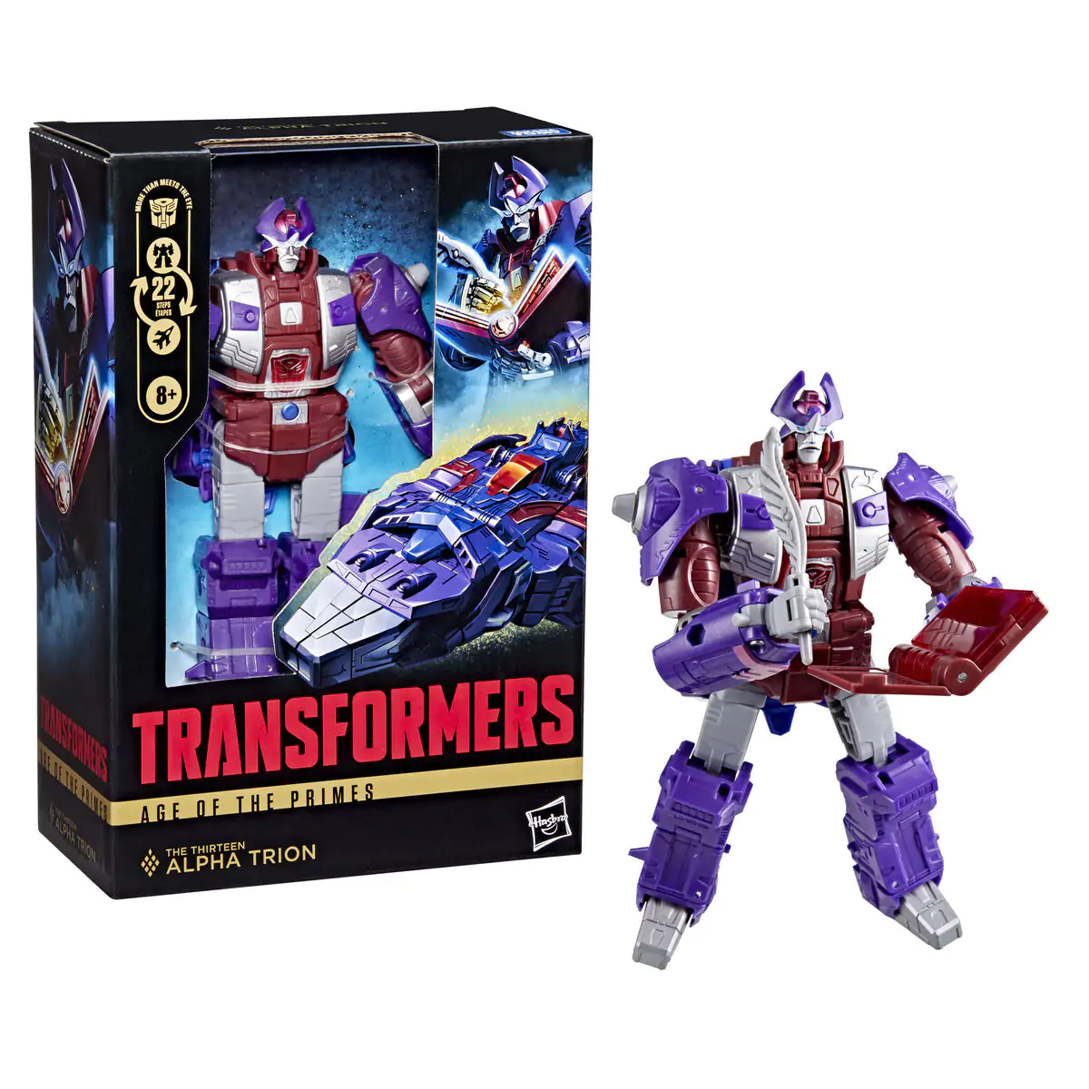 Transformers Age of the Primes Alpha Trion Figur 17,5 cm Produktfoto