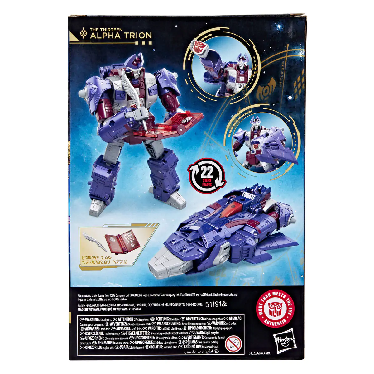Transformers Age of the Primes Alpha Trion Figur 17,5 cm Produktfoto