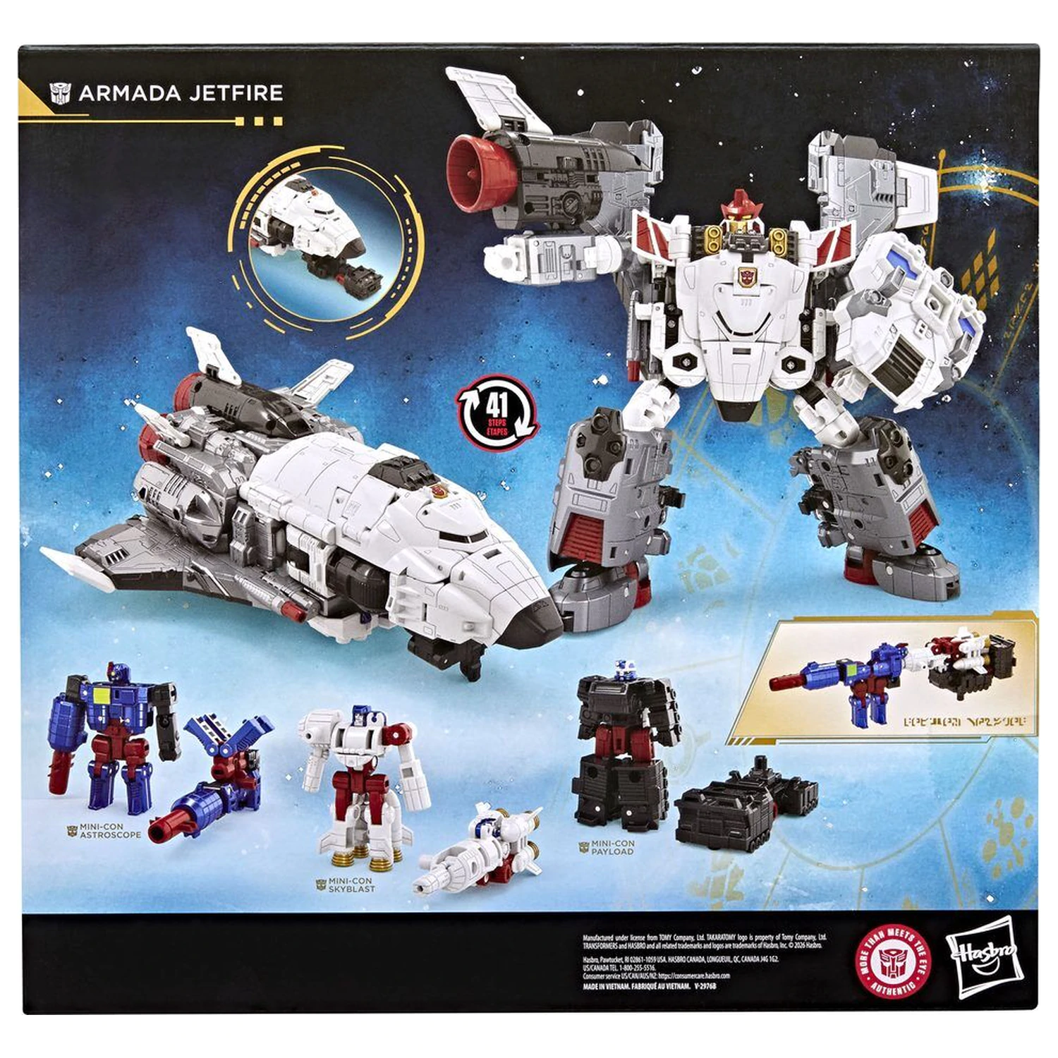 Transformers Age Of The Primes Armada Jetfire Figur 20.3cm Produktfoto