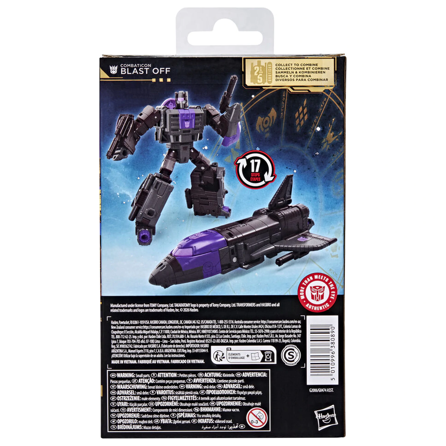 Transformers Age of the Primes Blast Off Combaticon Figur 14cm Produktfoto