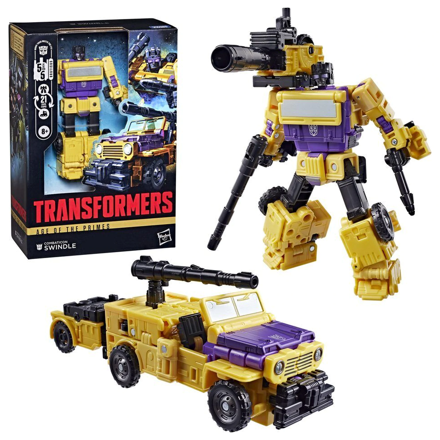 Transformers Age Of The Primes Combaticon Swindle Figur 16.5cm Produktfoto