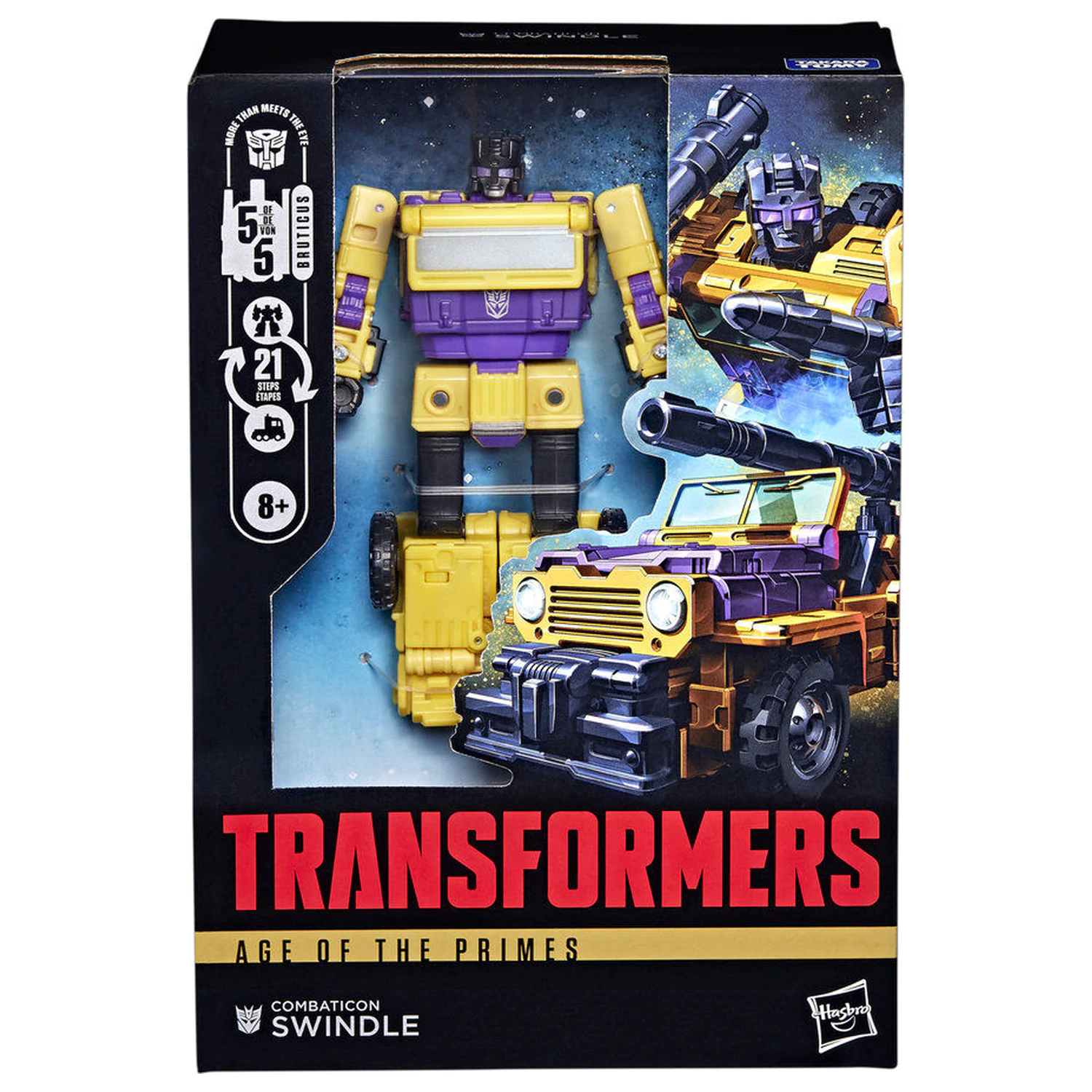 Transformers Age Of The Primes Combaticon Swindle Figur 16.5cm Produktfoto