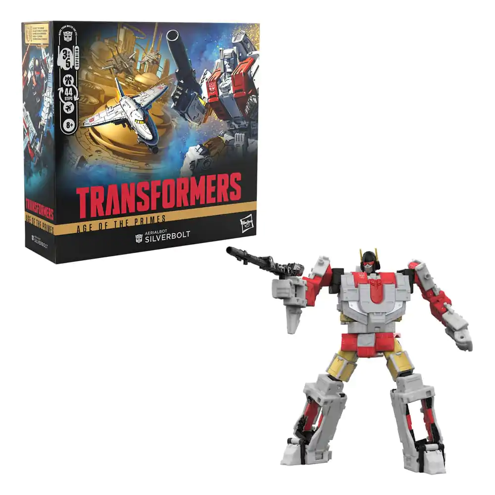 Transformers Age of the Primes Commander Class Actionfigur Aerialbot Silverbot 18 cm Produktfoto