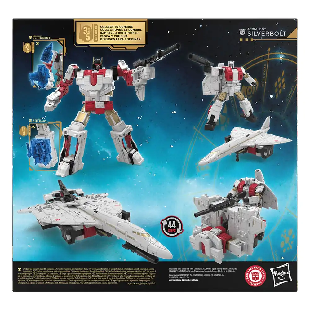 Transformers Age of the Primes Commander Class Actionfigur Aerialbot Silverbot 18 cm Produktfoto