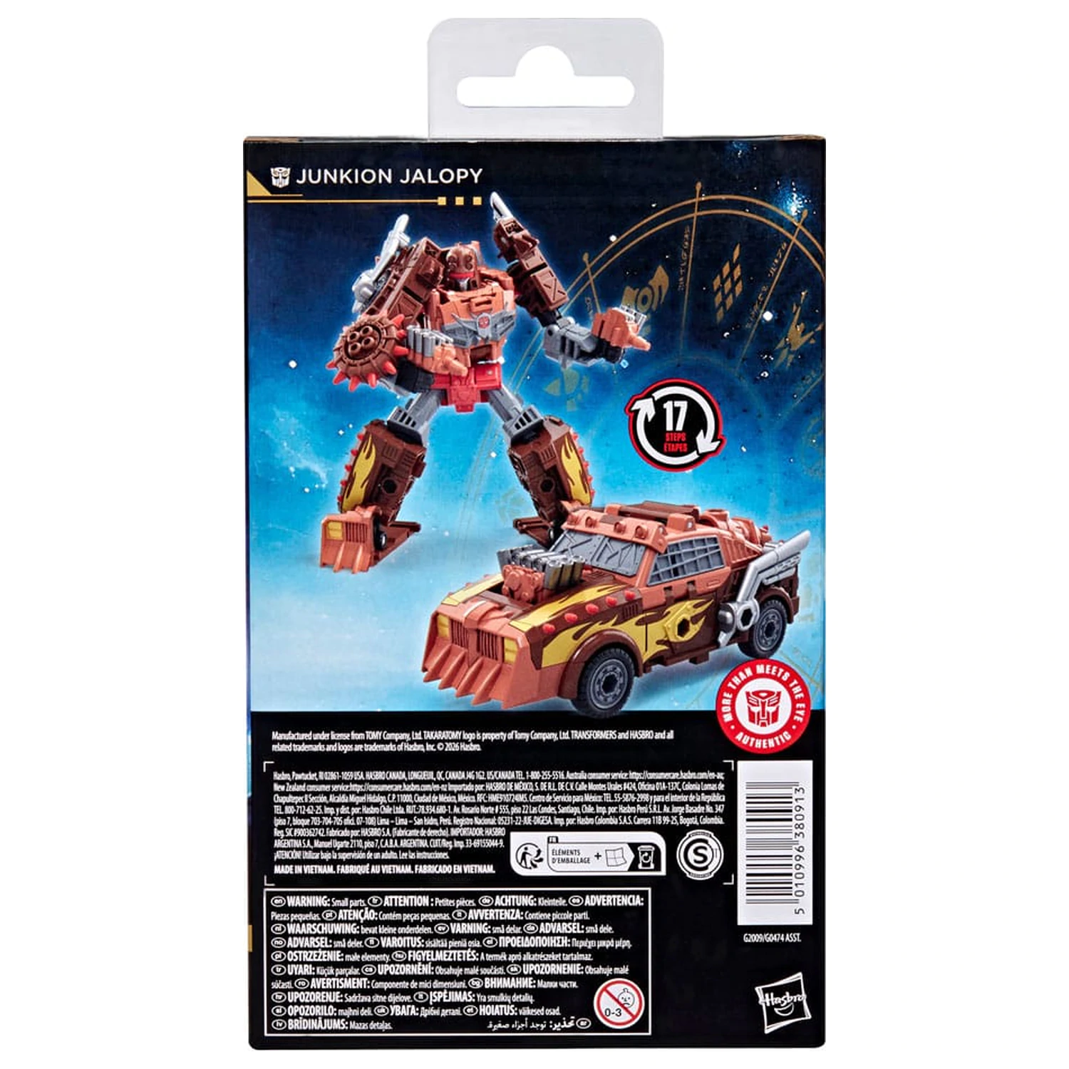 Transformers Age of the Primes Deluxe Class Action-Figur Junkion Jalopy 14 cm Produktfoto