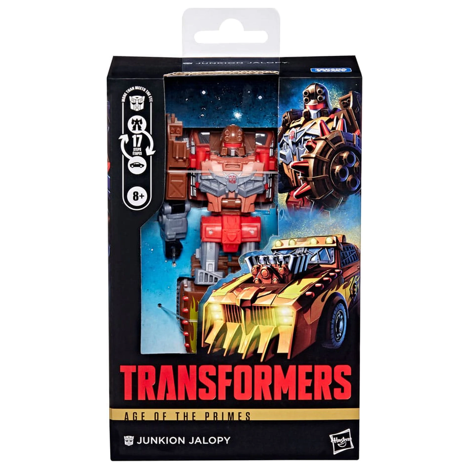 Transformers Age of the Primes Deluxe Class Action-Figur Junkion Jalopy 14 cm Produktfoto