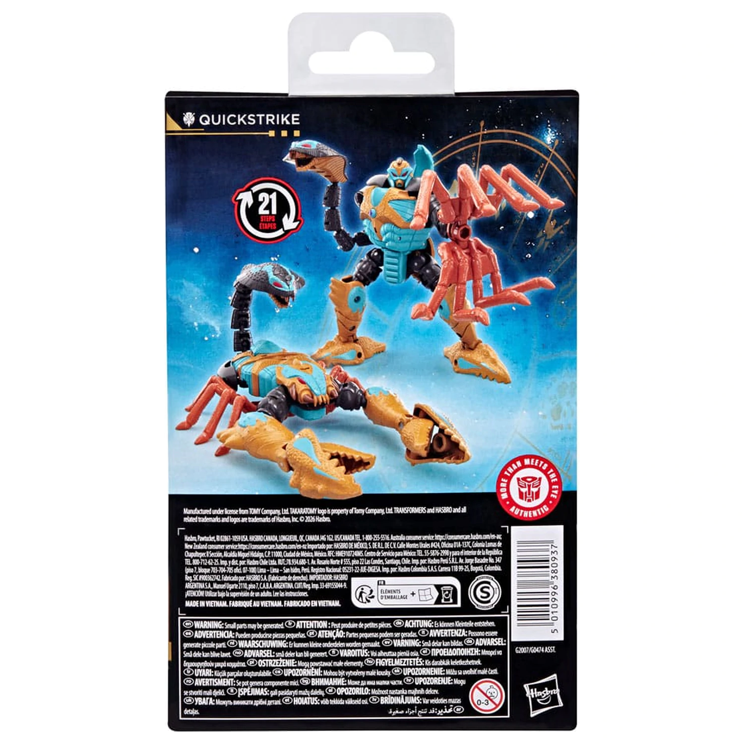 Transformers Age of the Primes Deluxe Class Actionfigur Quickstrike 14 cm Produktfoto