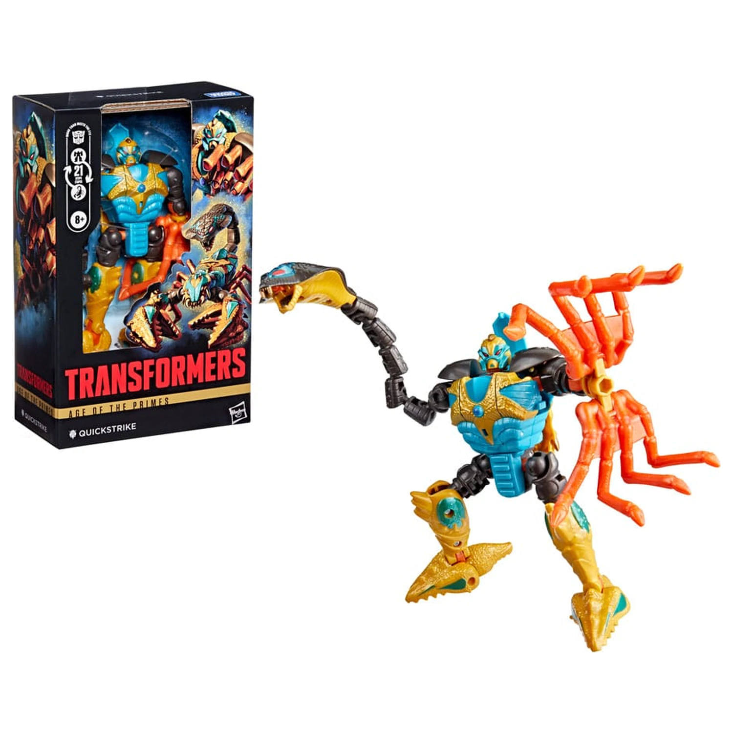 Transformers Age of the Primes Deluxe Class Actionfigur Quickstrike 14 cm Produktfoto