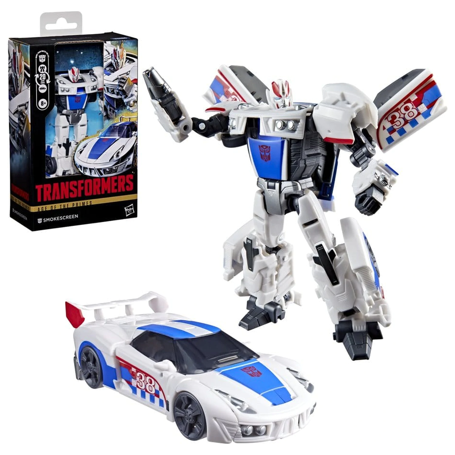 Transformers Age of the Primes Deluxe Class Actionfigur Smokescreen 13 cm Produktfoto