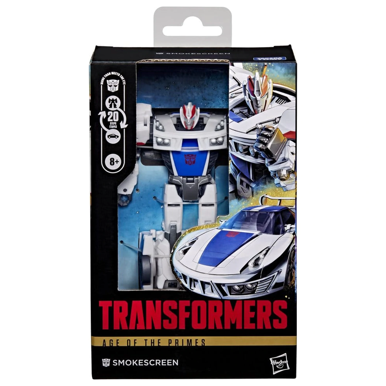 Transformers Age of the Primes Deluxe Class Actionfigur Smokescreen 13 cm Produktfoto