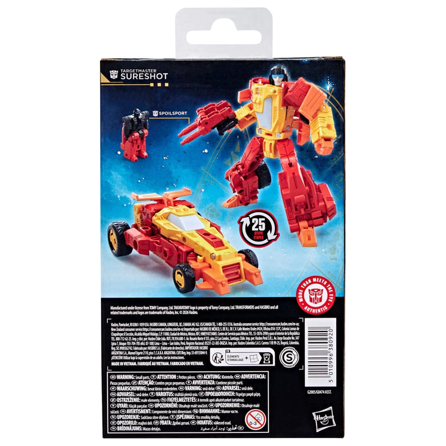 Transformers Age of the Primes Deluxe Class Actionfigur Targetmaster Sureshot 14 cm Produktfoto